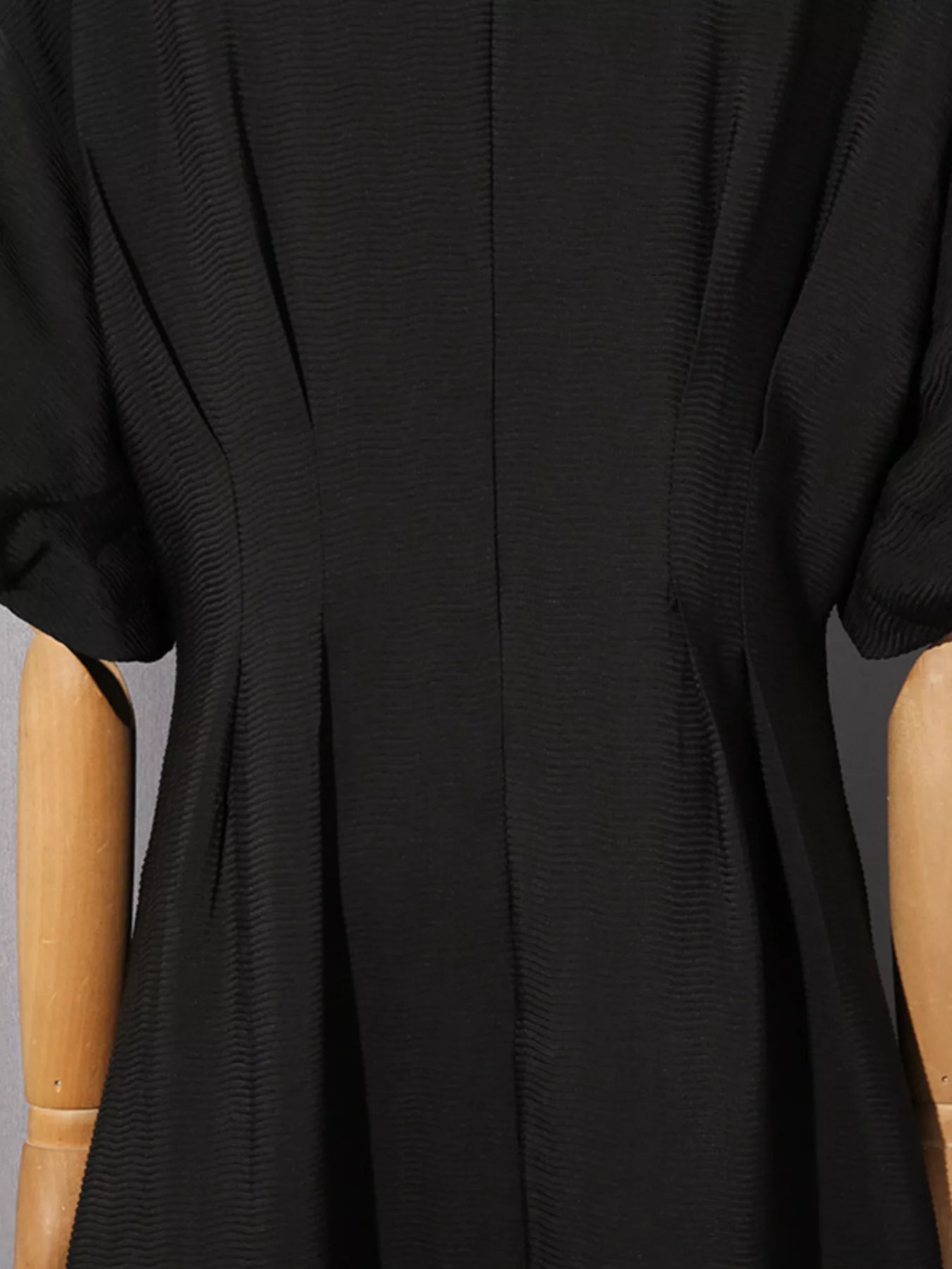 Women's Embellished Puff-Sleeve Midi Dress