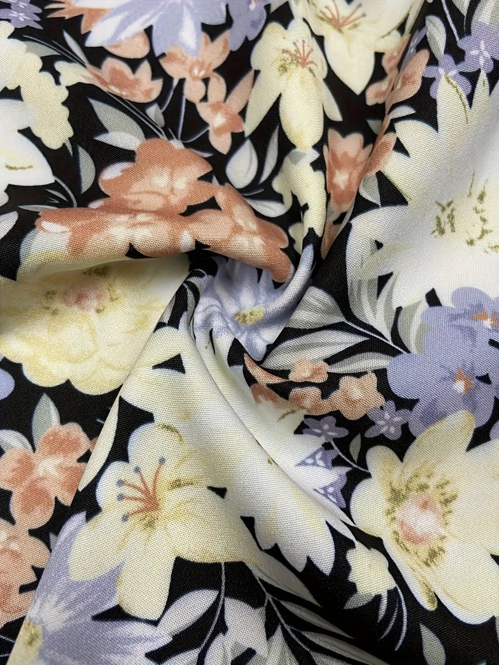 Women's Floral Sleeveless Midi Dress