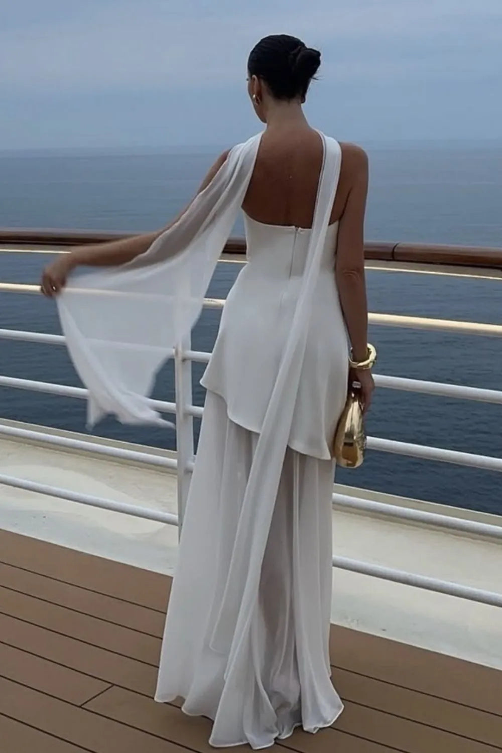 Women's Layered Tube Maxi Dress