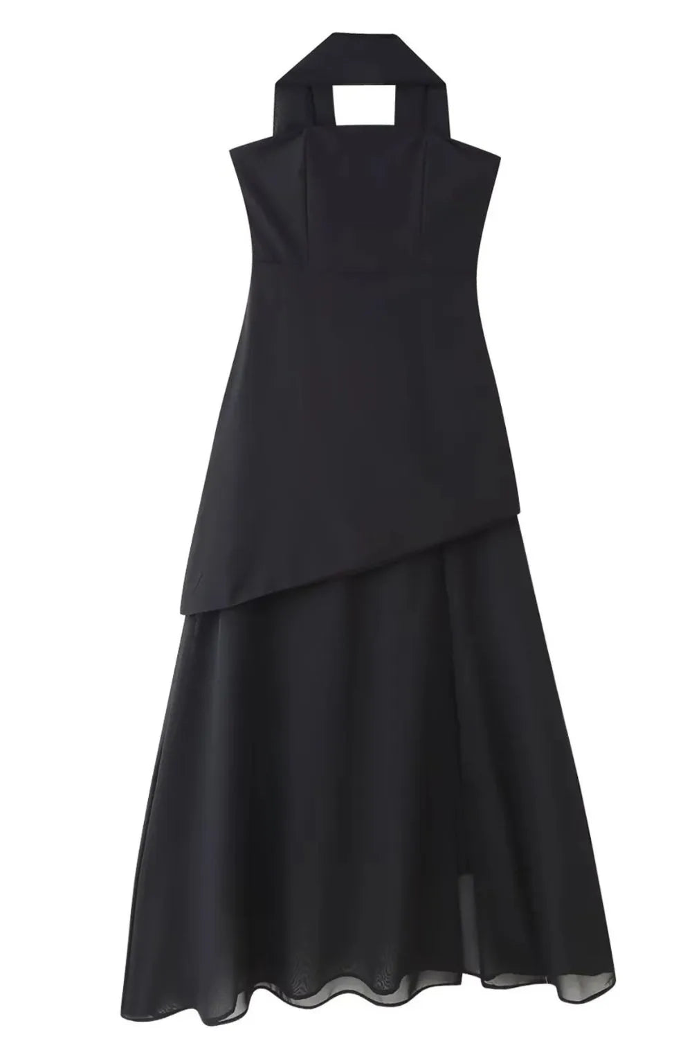 Women's Layered Tube Maxi Dress