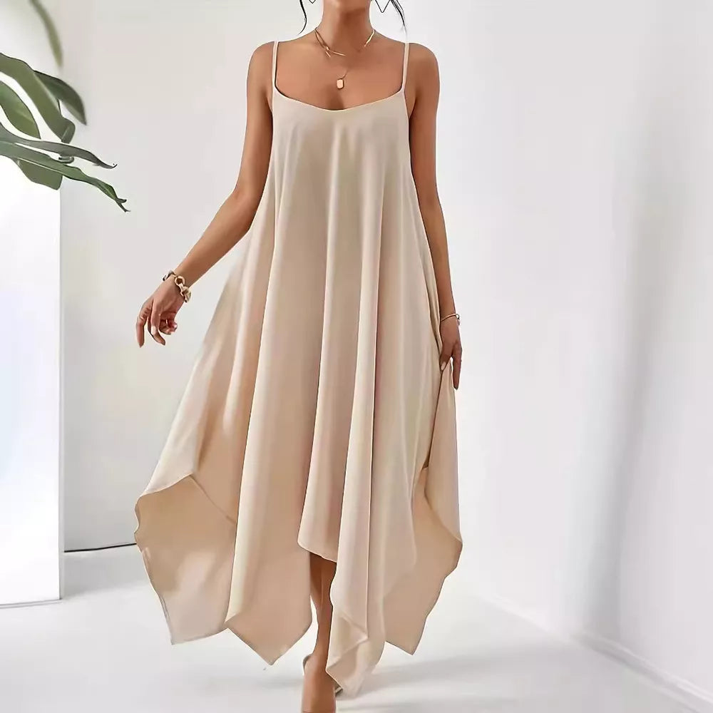Women's Scoop-Neck Cami Midi Dress