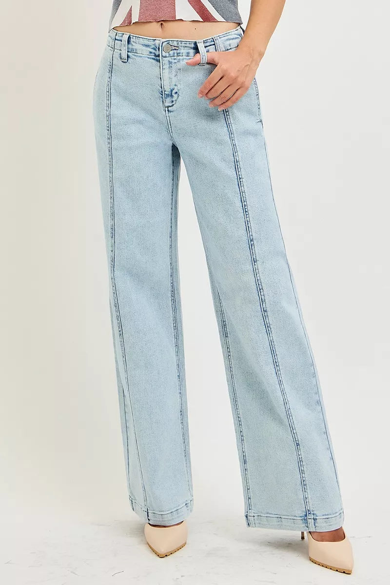 Women's Slouchy Wide-Leg Jeans