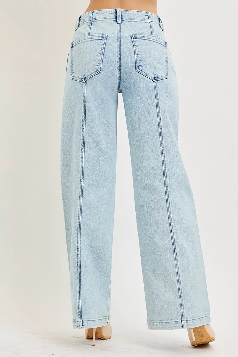 Women's Slouchy Wide-Leg Jeans