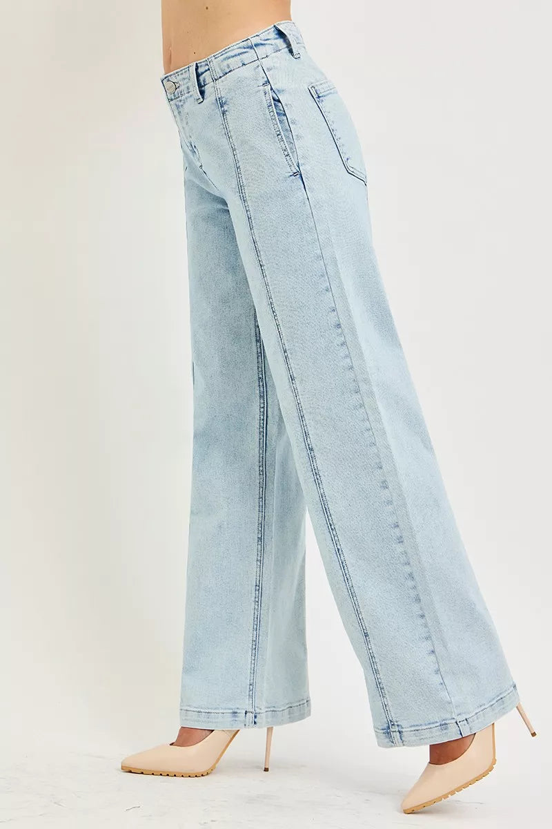 Women's Slouchy Wide-Leg Jeans