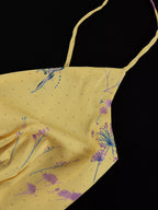 Floral Spaghetti-Strap Maxi Dress detail view 09 - Vellaya Lane