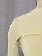 One-Shoulder Draped Maxi Dress detail view 10 - Vellaya Lane