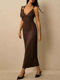 Sleeveless Ribbed-Knit Midi Dress - Vellaya Lane