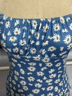 Spaghetti-Strap Slit Midi Dress detail view 06 - Vellaya Lane