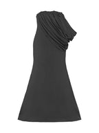 Strapless Draped Maxi Dress detail view 12 - Vellaya Lane