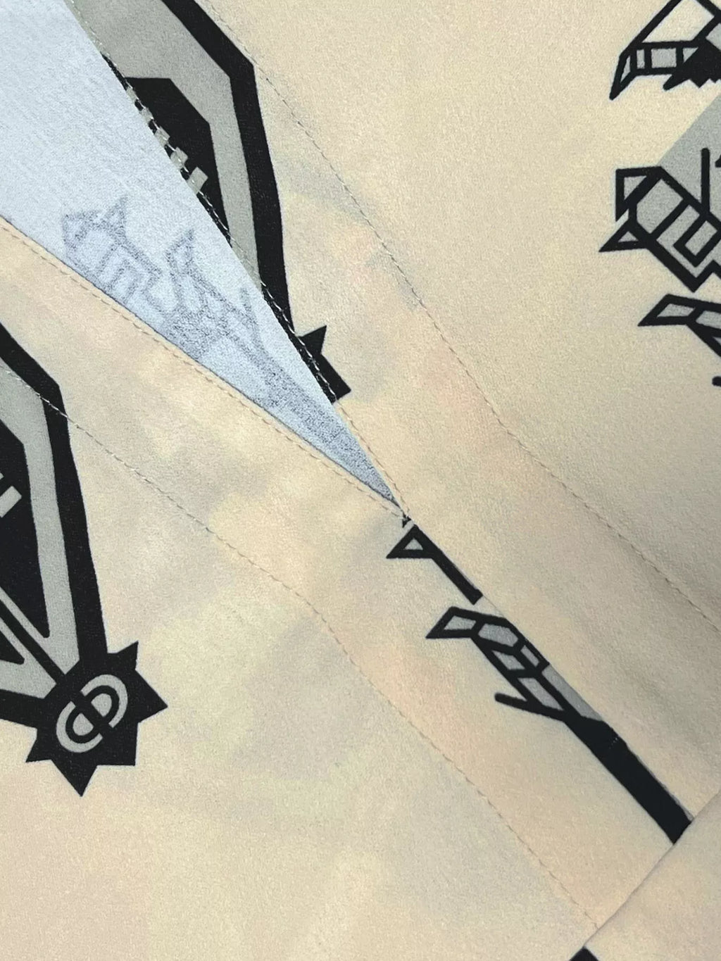 Tiered Printed Sleeveless Maxi Dress detail view 04 - Vellaya Lane