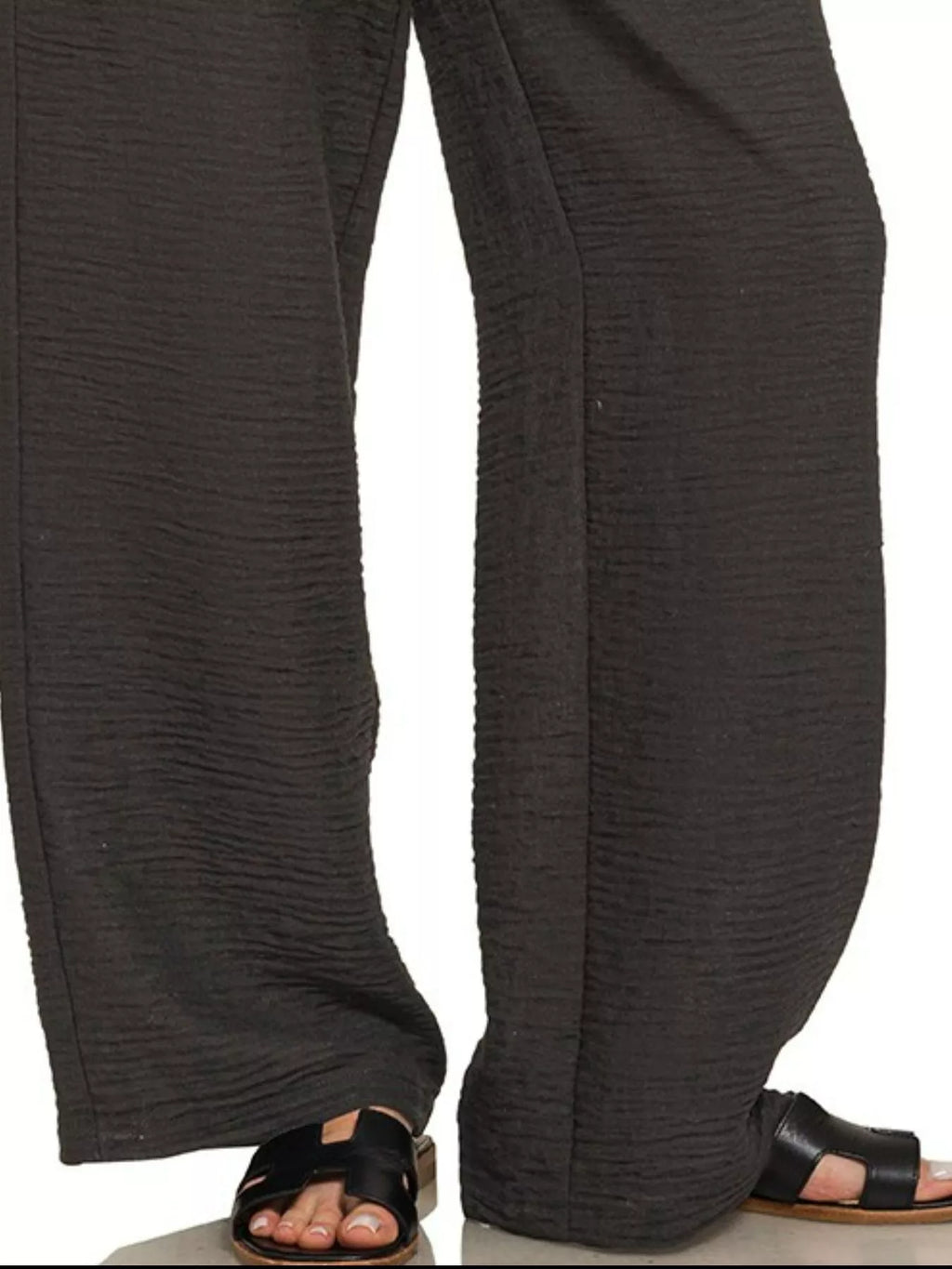 Women's Woven Crepe Drawstring Pants